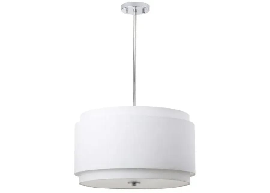 Piran 3 Light 20-Inch Dia Adjustable Pendant