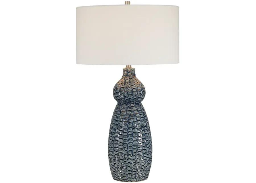 Holloway Cobalt Blue Table Lamp