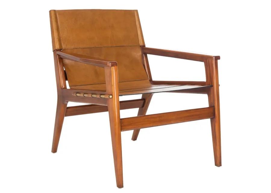 Culkin Leather Sling Chair