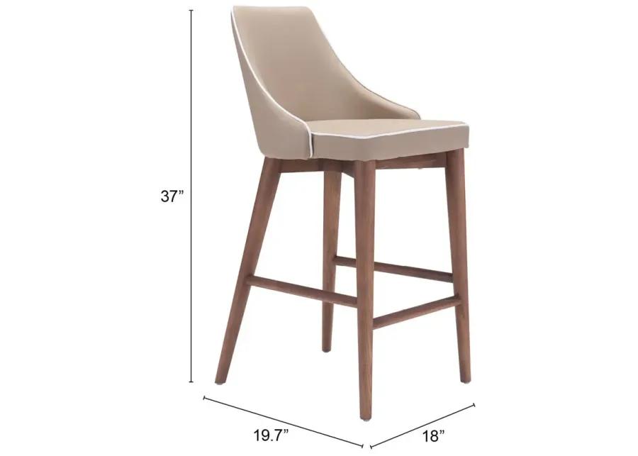 Moor Counter Stool Beige