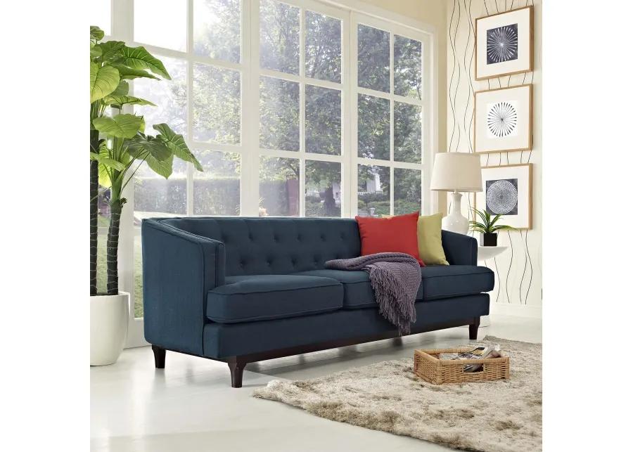 Coast Upholstered Fabric Sofa