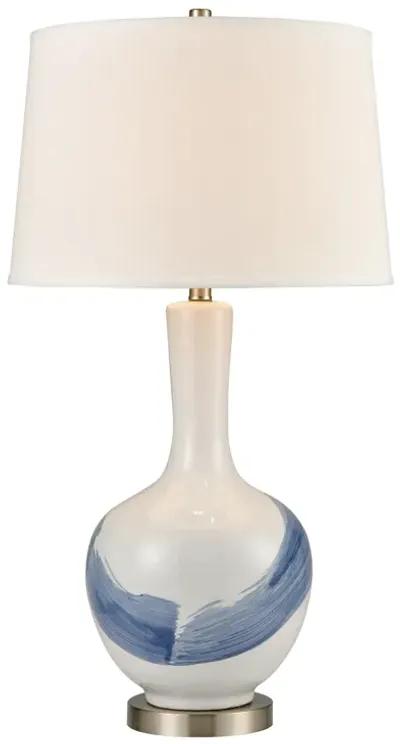 Kircubbin 32" High 1-Light Table Lamp - Blue