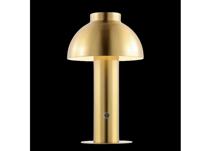 NIARA, 11.5 INCH, BRASS, IRON, RECHARGEABLE LED TABLE LAMP?