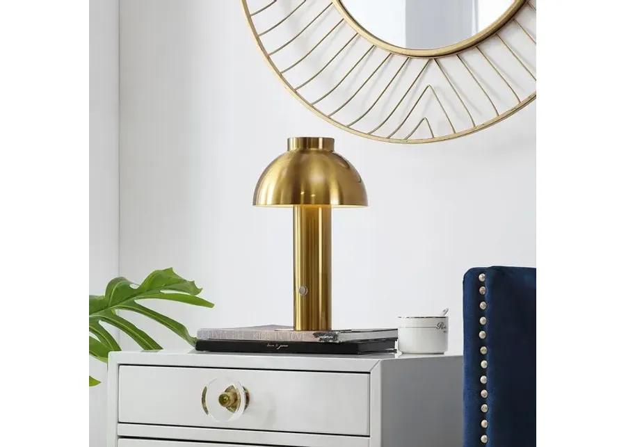 NIARA, 11.5 INCH, BRASS, IRON, RECHARGEABLE LED TABLE LAMP?