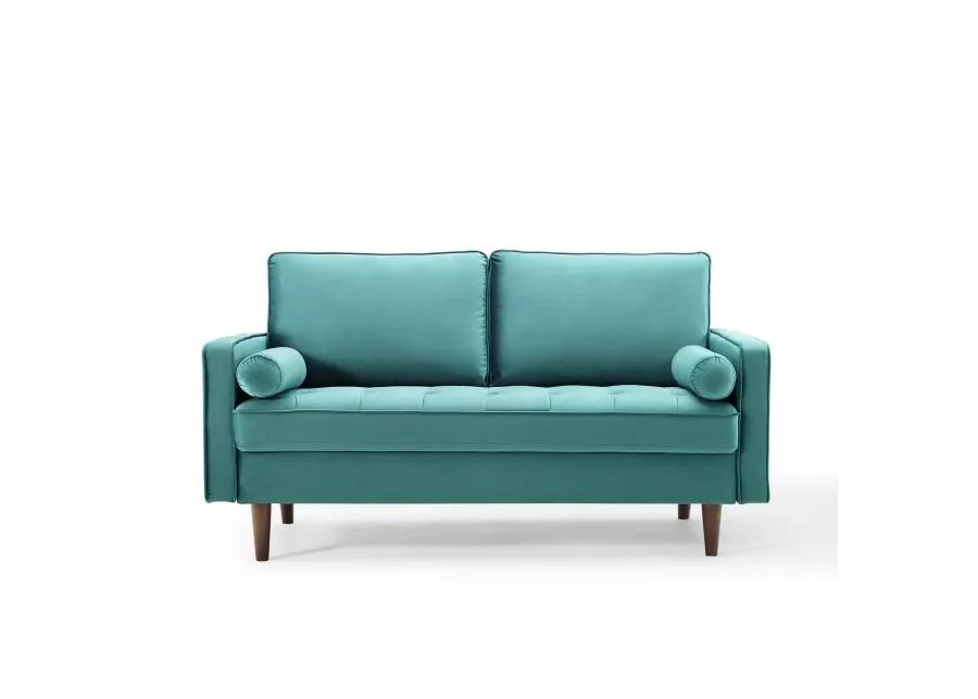 Valour Performance Velvet Loveseat