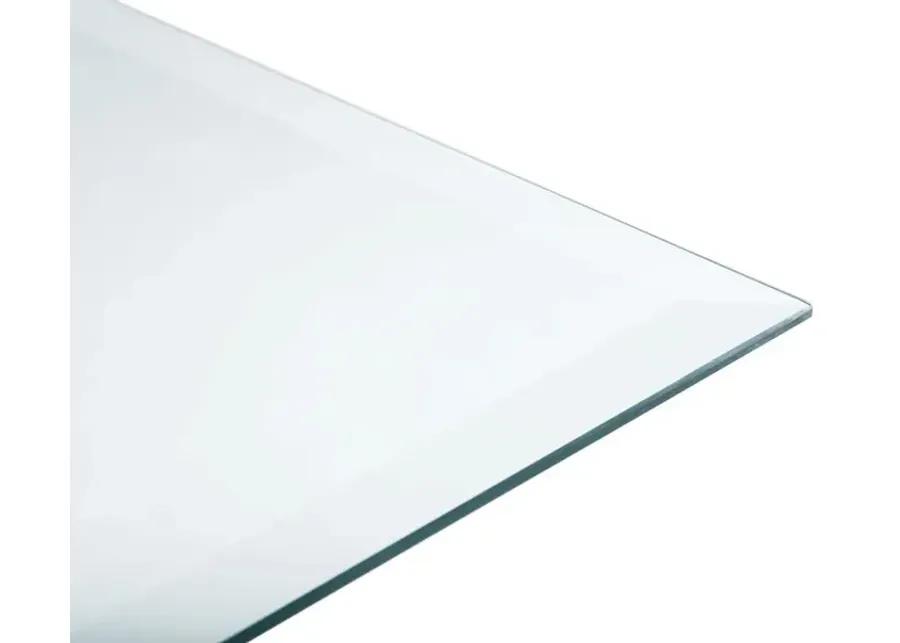 Rectangular Glass Table Top Clear