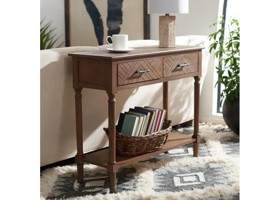 PEYTON 2 DRAWER CONSOLE TABLE