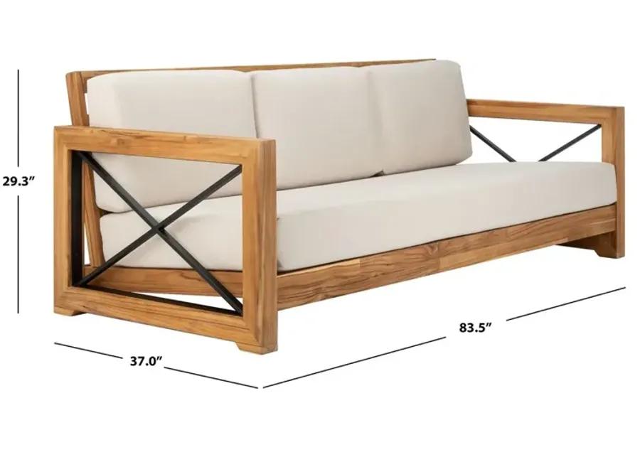 Curacao Teak 3-Seat Sofa