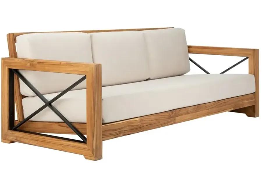 Curacao Teak 3-Seat Sofa