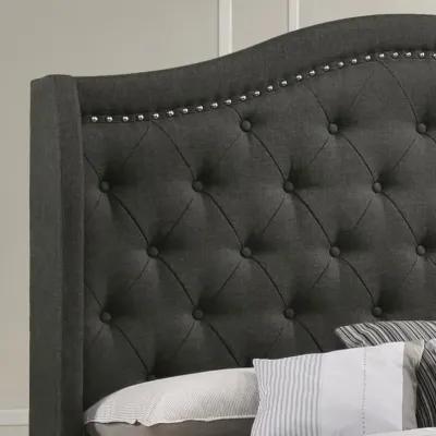 Sonoma Camel Back Full Bed Grey