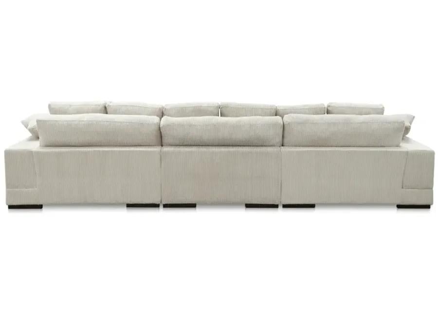 Plunge Large Sectional Cappuccino