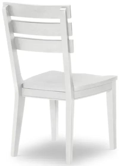 Flatiron White Chair White Finish