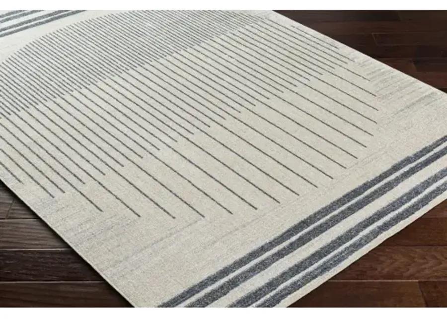 Lillian LLL-2315 2'2" x 3'9" Machine Woven Rug