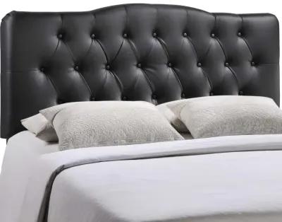 Annabel King Upholstered Vinyl Headboard