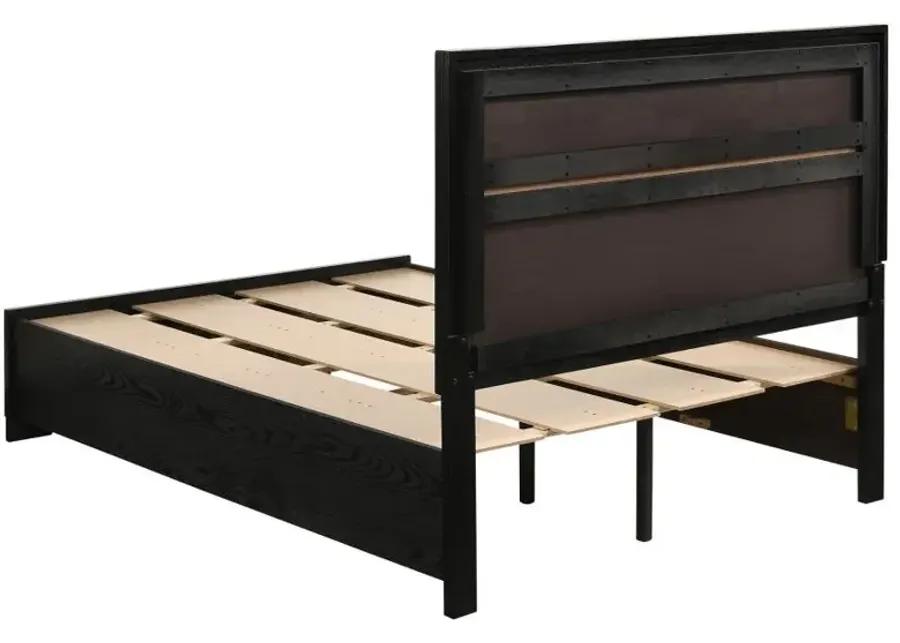 Miranda 5-piece Full Storage Bedroom Set Black