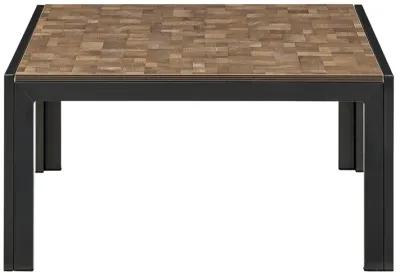 Osmond KD Square Coffee Table, Montage Brown 