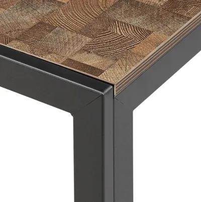 Osmond KD Square Coffee Table, Montage Brown 