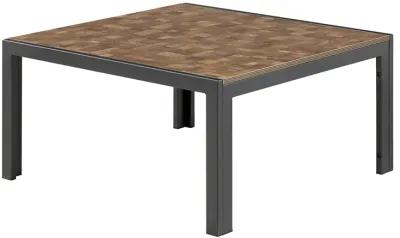 Osmond KD Square Coffee Table, Montage Brown 