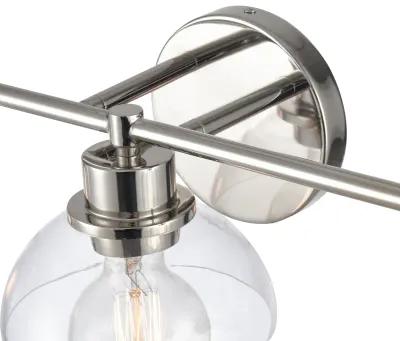 Julian 24'' Wide 3-Light Vanity Light - Polished Nickel