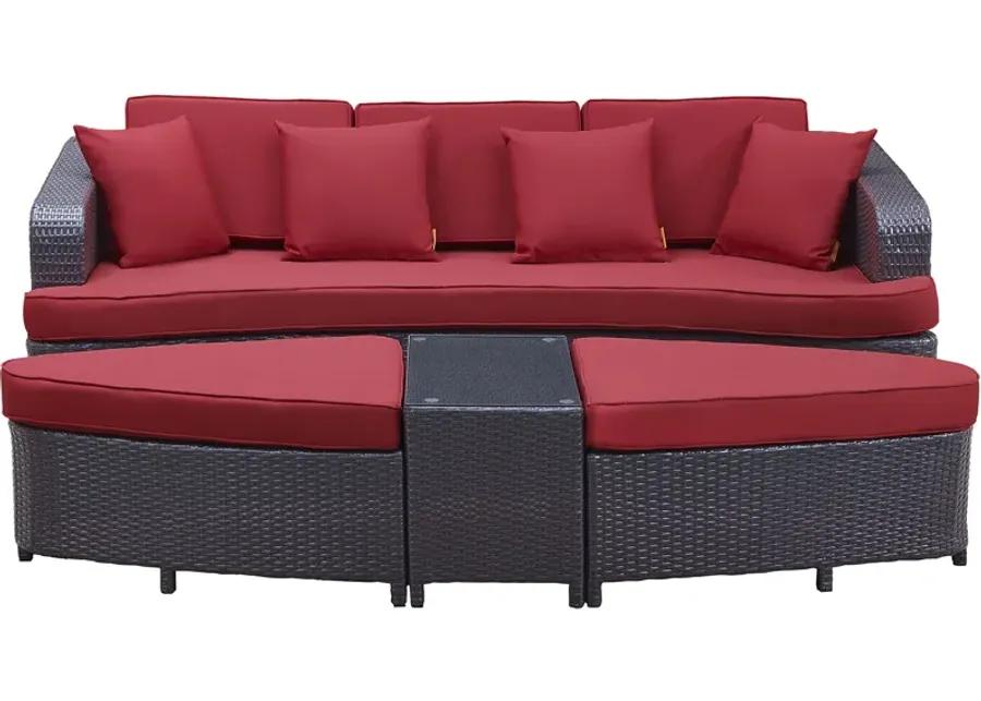 Monterey 4 Piece Outdoor Patio Sofa Set