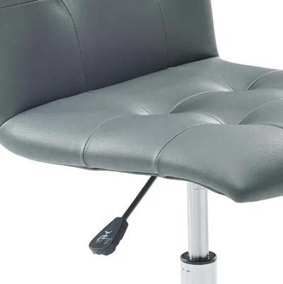 Prim Armless Mid Back Office Chair