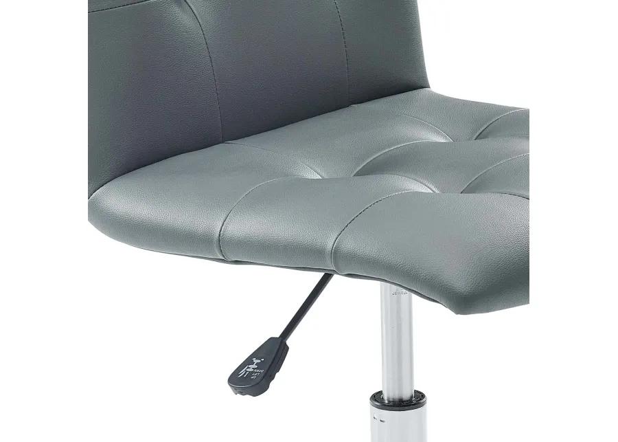 Prim Armless Mid Back Office Chair