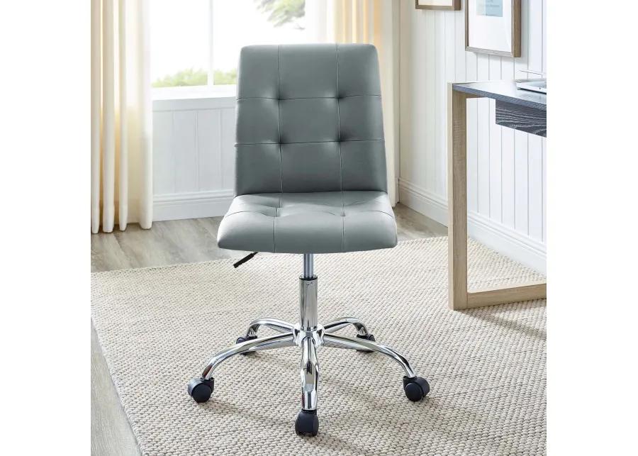 Prim Armless Mid Back Office Chair