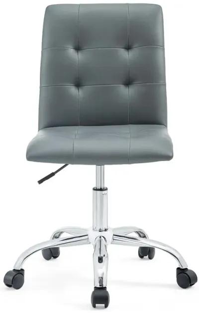 Prim Armless Mid Back Office Chair