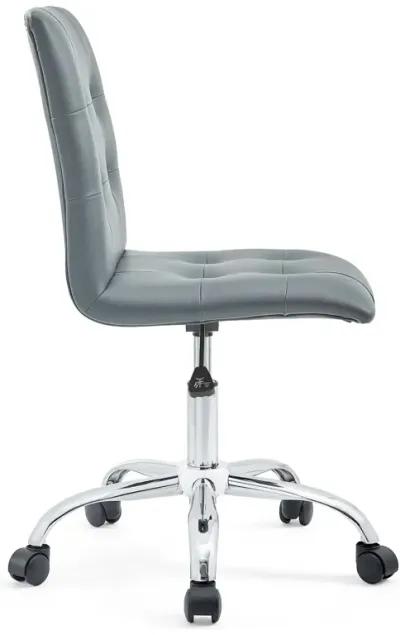 Prim Armless Mid Back Office Chair