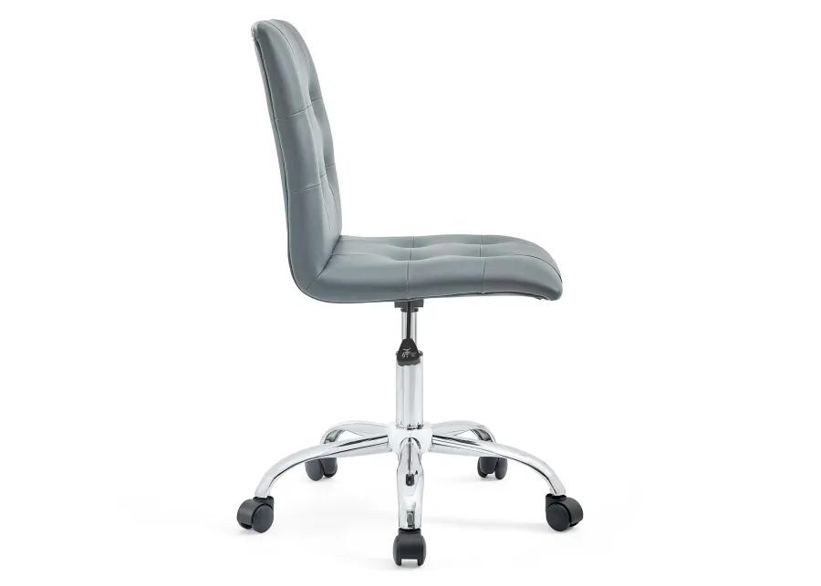 Prim Armless Mid Back Office Chair