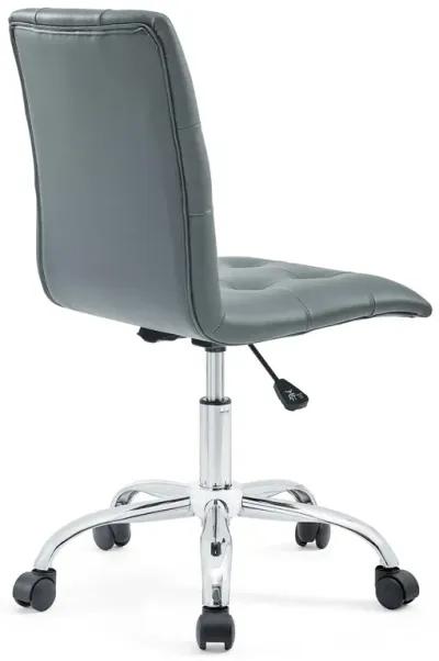 Prim Armless Mid Back Office Chair