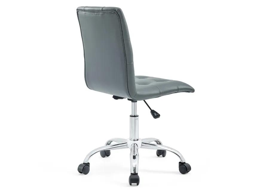 Prim Armless Mid Back Office Chair