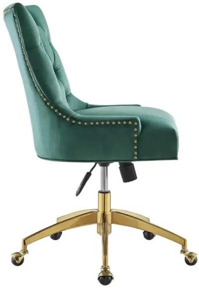 Regent Tufted Performance Velvet Office Chair