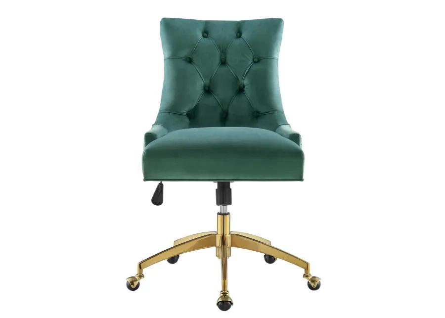 Regent Tufted Performance Velvet Office Chair