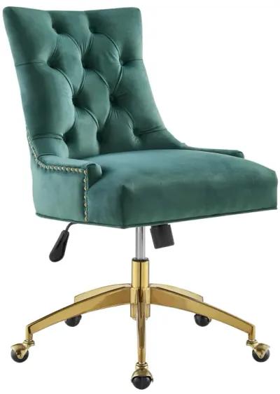 Regent Tufted Performance Velvet Office Chair