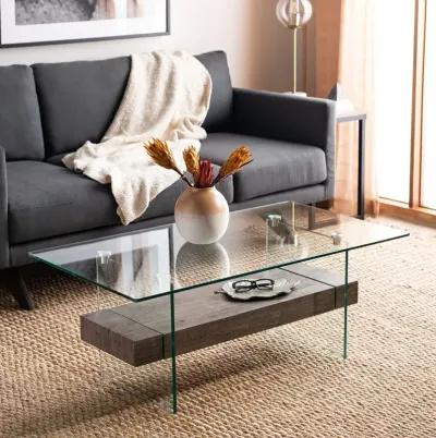 KAYLEY GLASS COFFEE TABLE