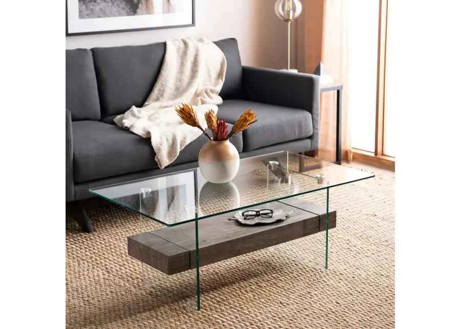 KAYLEY GLASS COFFEE TABLE