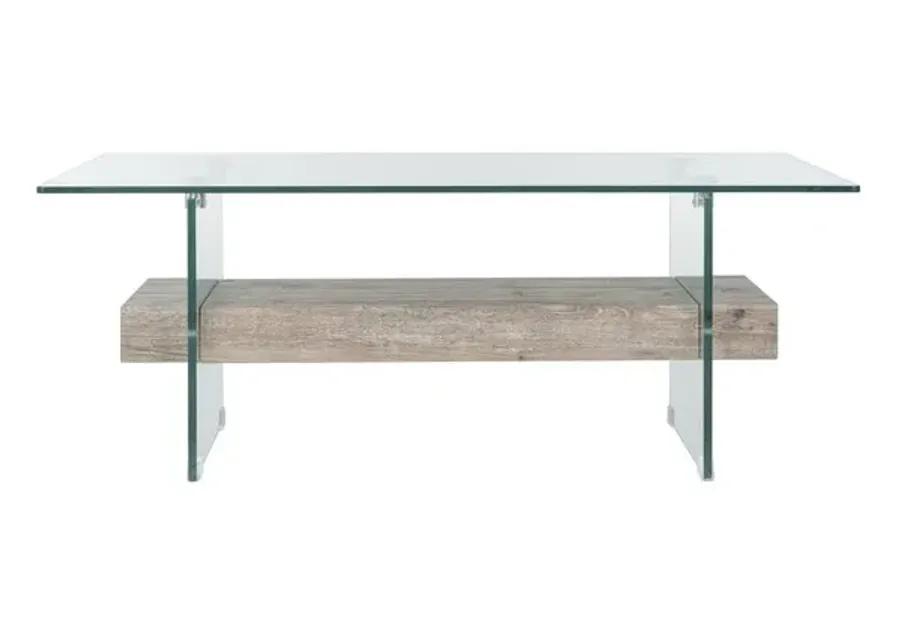 KAYLEY GLASS COFFEE TABLE