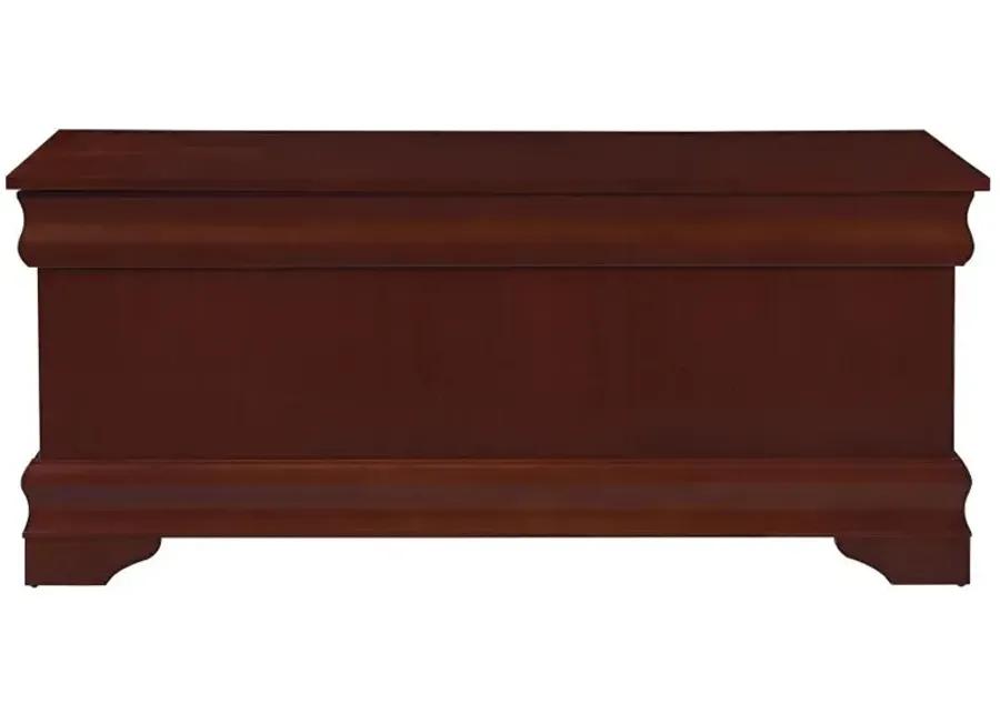 Pablo Rectangular Cedar Chest Warm Brown