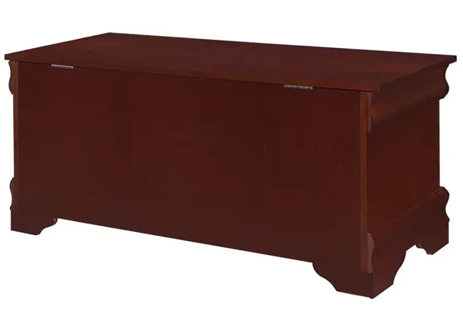 Pablo Rectangular Cedar Chest Warm Brown