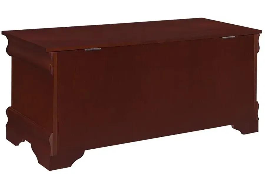 Pablo Rectangular Cedar Chest Warm Brown