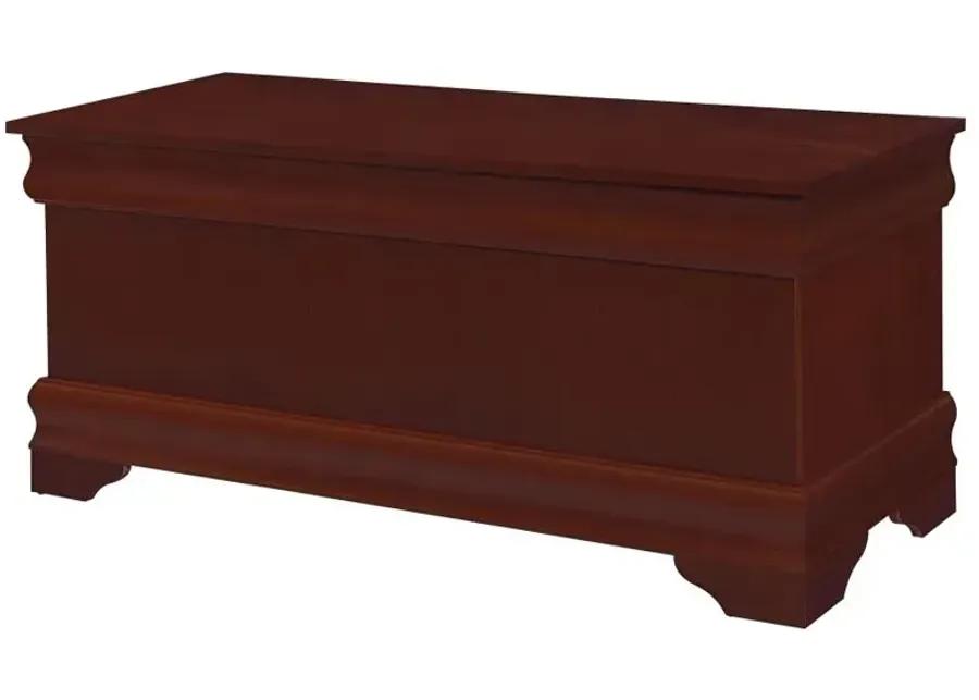 Pablo Rectangular Cedar Chest Warm Brown