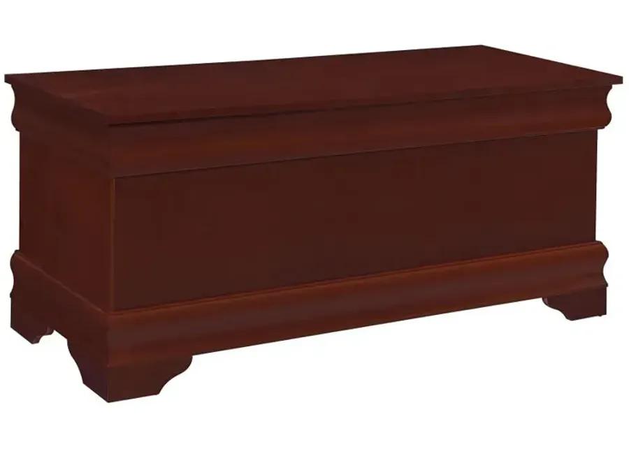 Pablo Rectangular Cedar Chest Warm Brown