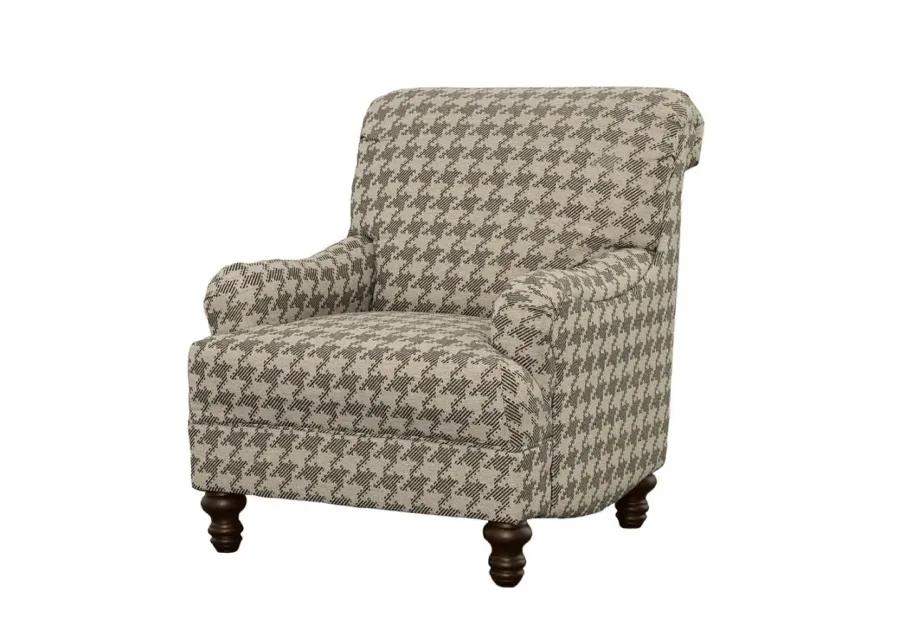 Glenn Upholstered Accent Chair Grey