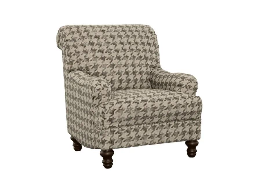 Glenn Upholstered Accent Chair Grey