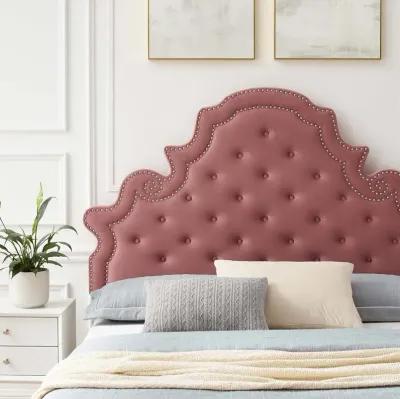 Gwyneth Tufted Performance Velvet King Platform Bed