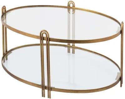 Arch Coffee Table - Gold