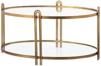 Arch Coffee Table - Gold