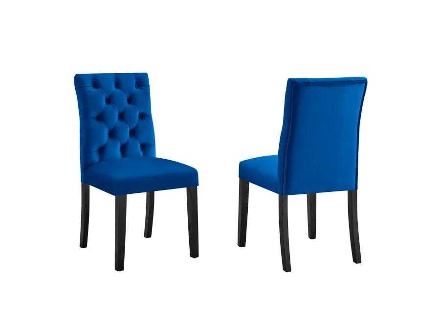 Duchess Performance Velvet Dining Chairs - Set of 2