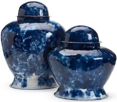 Set of 2 Vase with Lid